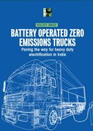 Policy brief on battery operated zero emissions trucks