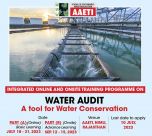 Integrated Online and Onsite Training Programme on Water Audit: A tool for Water Conservation