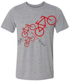 Cotton T-Shirt : Cycle -Grey -44
