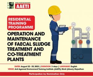 Residential Training Programme Operation and Maintenance of Faecal Sludge Treatment and Co-Treatment Plants