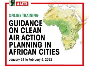 Online training Guidance on clean air action planning in African cities