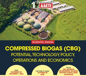 Residential Training: Compressed Biogas Potential, Technology, Policy, Operations and Economics
