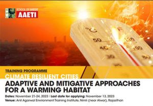 CLIMATE-RESILIENT CITIES: Adaptive and Mitigative Approaches for a Warming Habitat