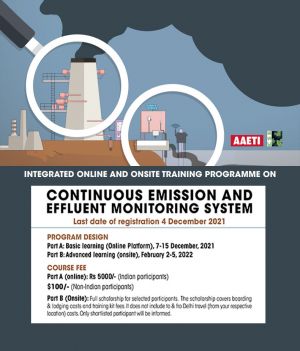 Integrated Online and Onsite training Programme on Continuous Emission and Effluent Monitoring System
