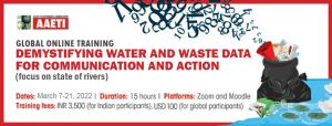 Global Online Training: Demystifying Water and Waste Data for Communication and Action (focus on state of rivers)