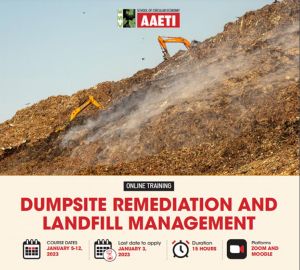 Online training Dumpsite Remediation and Landfill Management
