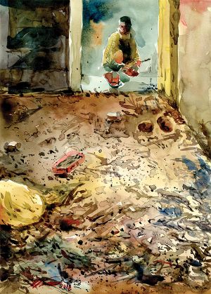 बाढ़ की बर्बादी