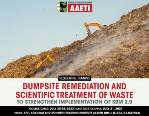 Residential Training: Dumpsite Remediation and Scientific Treatment of Waste to Strengthen Implementation of SBM 2.0