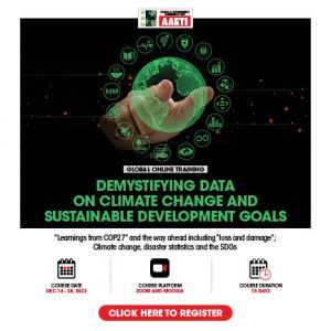 Global Online Training Demystifying data on Climate change and the Sustainable Development Goals