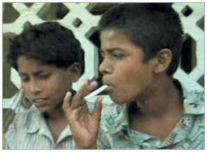 India Inhales