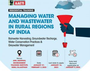 Residential Training: Managing Water and Wastewater in Rural Regions of India