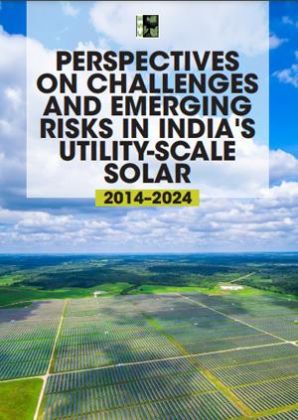 Perspectives on Challenges and Emerging Risks in India's Utility-Scale Solar