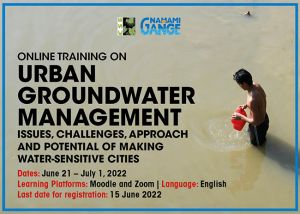 Online Training on 'Urban Groundwater Management' - Issues, Challenges, Approach, & Potential