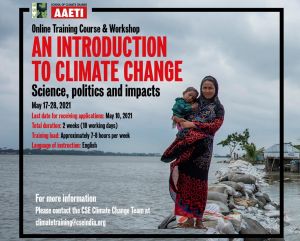 Online Training Course & Workshop: An Introduction to Climate Change: Science, Politics and Impacts